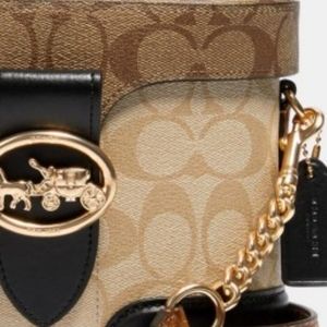 COACH-Georgie vanity case crossbody purse